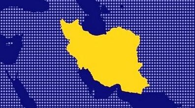 تصاویر هوش مصنوعی از نقشه ایران در بستر طبیعت