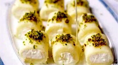 با شیرینی پنیری لبنانی مهمونات رو غافلگیر کن + طرز تهیه