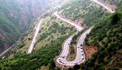 جاده چالوس از امروز تا 11 اردیبهشت مسدود است!! + علت 