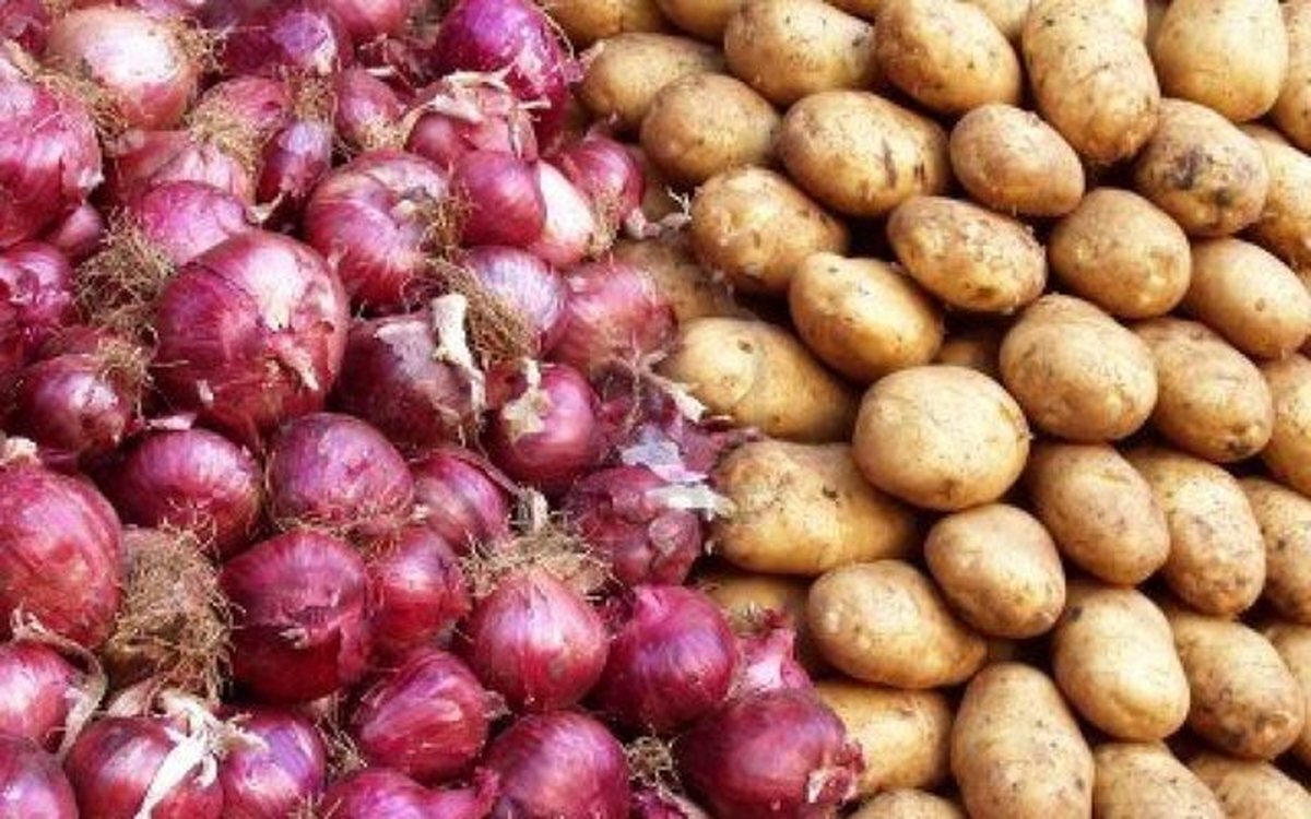 قیمت پیاز و سیب زمینی